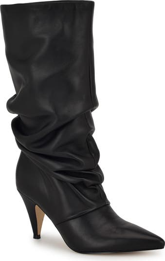 Front pointy toe booties nine west best sale