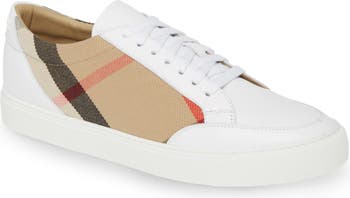 Burberry Salmond Check Low Top Sneaker | Nordstrom