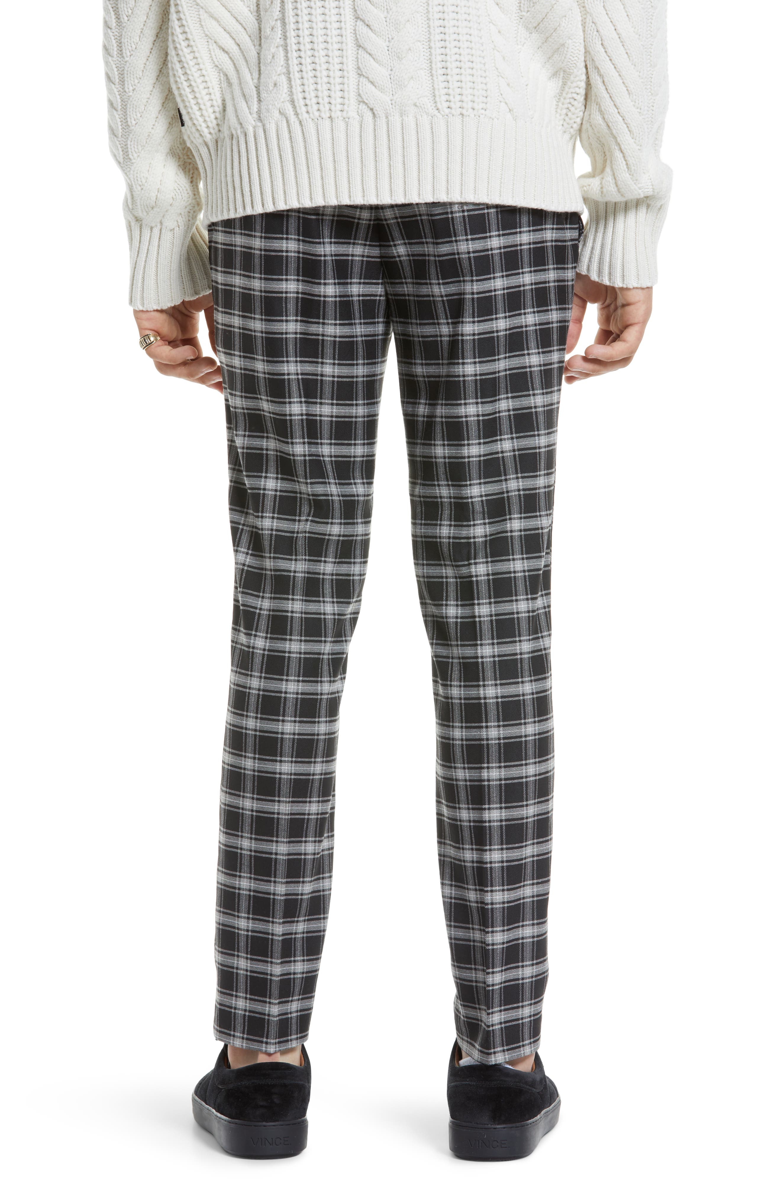 plaid pants topman