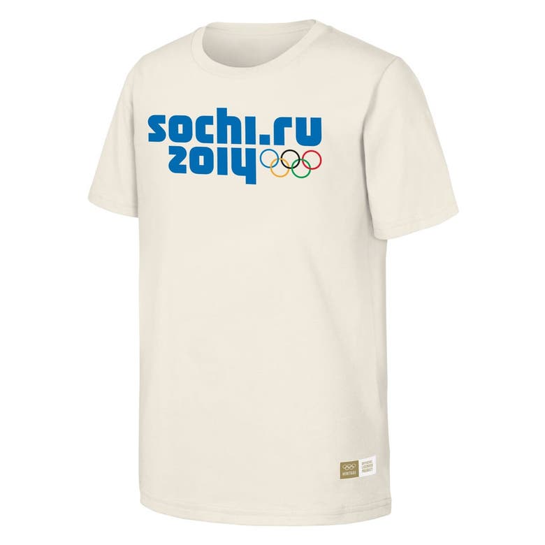 Shop Outerstuff Natural 2014 Sochi Games Olympic Heritage T-shirt