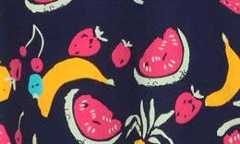 Shop Abound Fruit Punch Short Sleeve Button-up Shirt In Navy League Fruit Punch