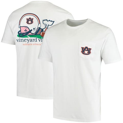 Men's Vineyard Vines Heathered Gray Cleveland Browns Team Whale Helmet  T-Shirt