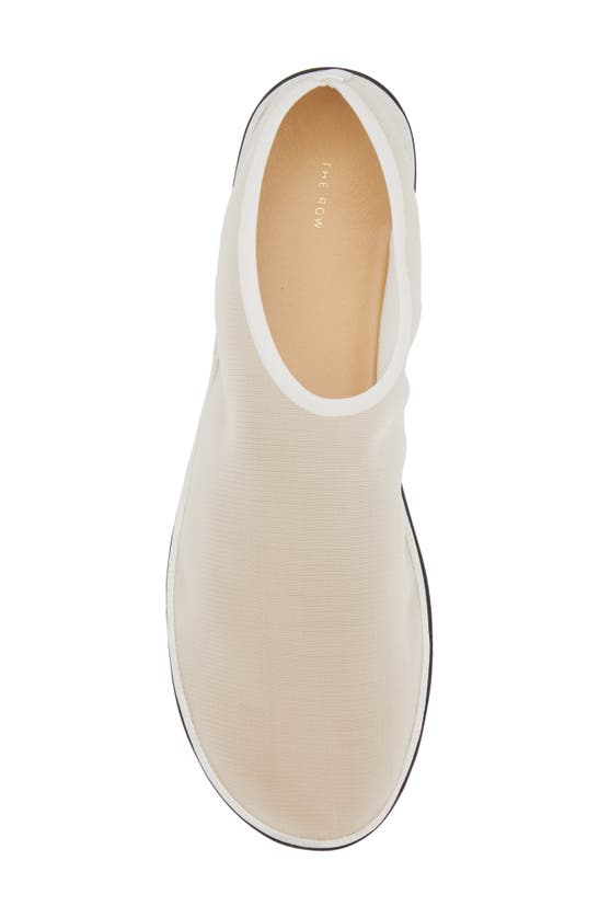 Shop The Row Mesh Sock Flat In Ivory
