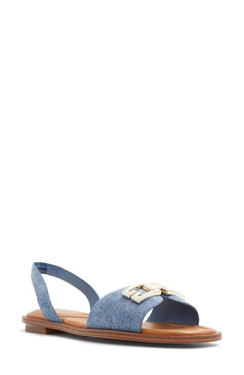 ALDO Agreinwan Slingback Sandal in Medium Blue at Nordstrom, Size 7.5