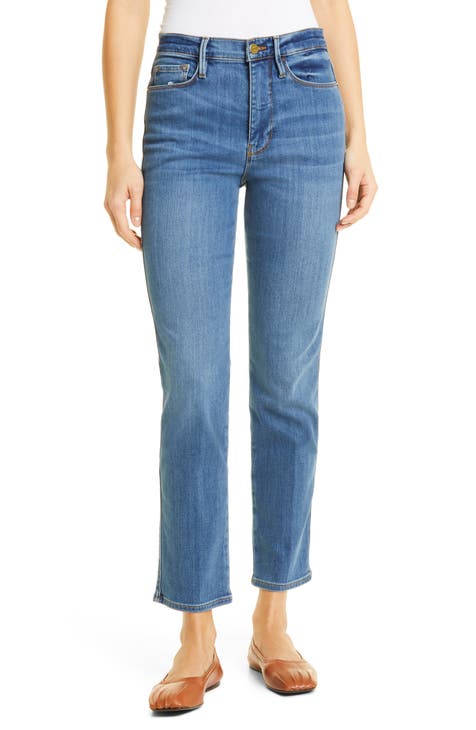 Women's High Rise Straight-Leg Jeans | Nordstrom