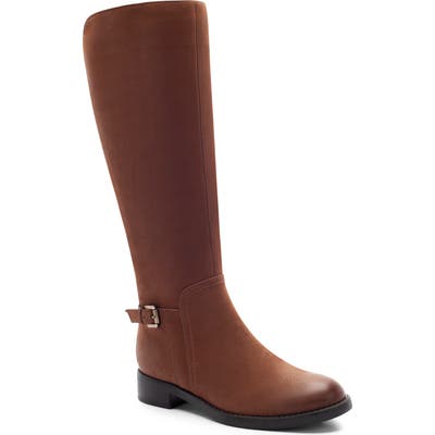 Blondo Evie Riding Waterproof Boot- Brown