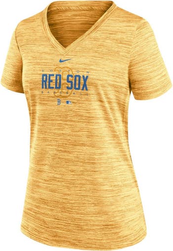 Nike Boston Red Sox City Connect Velocity Practice Performance T-shirt At  Nordstrom in Yellow for Men