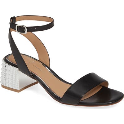 Linea Paolo Hilda Statement Heel Sandal, Black
