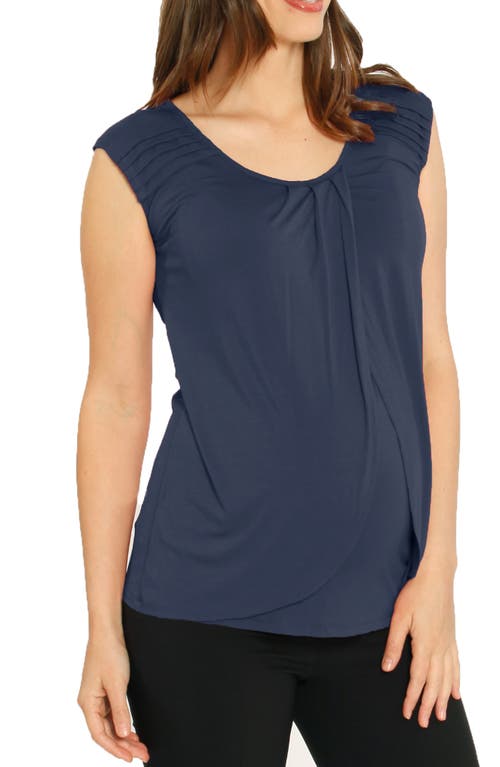 Nursing Top in Blue