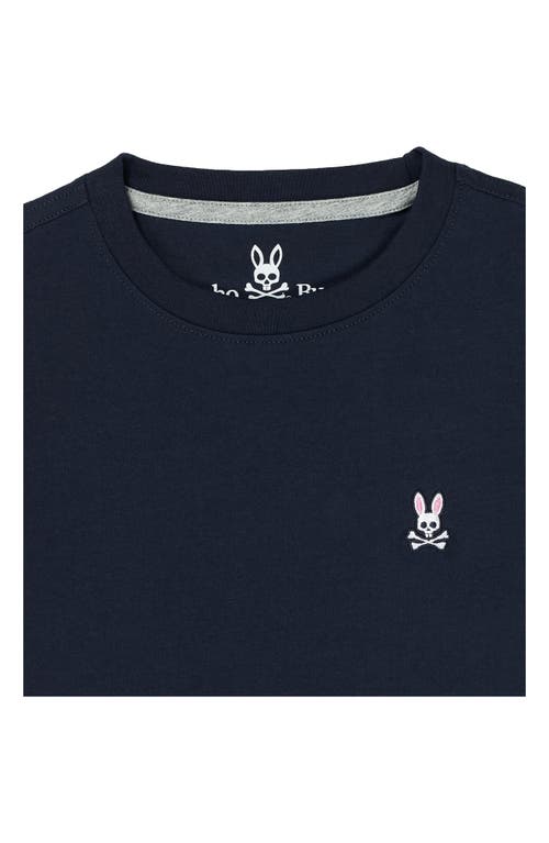 Psycho Bunny Kids' Cotton T-shirt In Navy