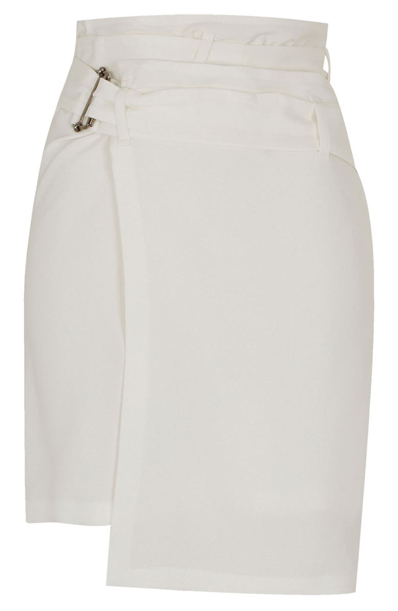 Topshop Unique Silk Asymmetrical Wrap Skirt | Nordstrom