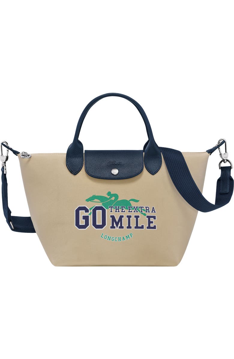 Longchamp Small Le Pliage Team Cotton Canvas Crossbody Bag, Main, color,