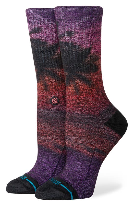 Shop Stance Vacay Mode Crew Socks In Floral