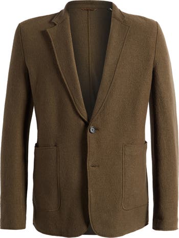 Boiled Wool Sport Coat