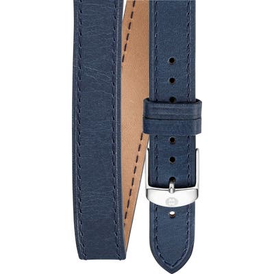 Michele 1m Leather Watch Strap