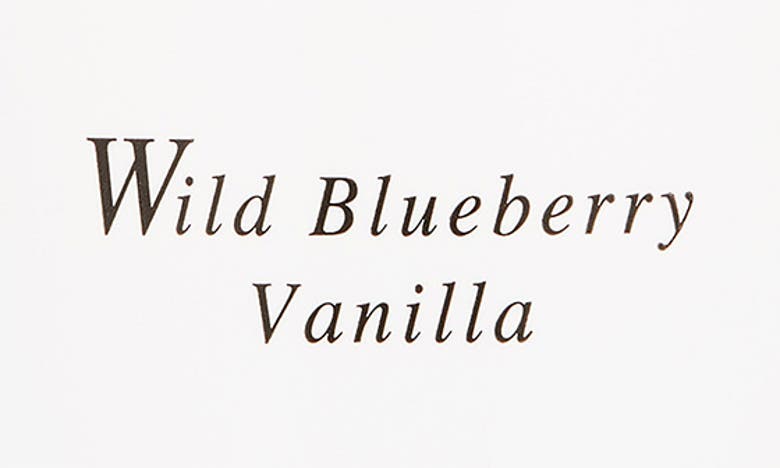 TRISH MCEVOY TRISH MCEVOY WILD BLUEBERRY VANILLA SCENTED CANDLE
