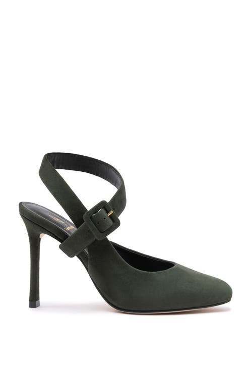 Shop Larroude Deena By Larroudé Pump In Deep Olivine