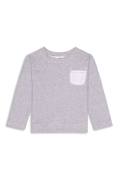 Miles and Milan The Sean Pocket Sweatshirt Heather Grey at Nordstrom,