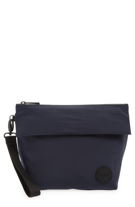 Ted Baker Tomile Papertouch Nylon Washbag In Navy