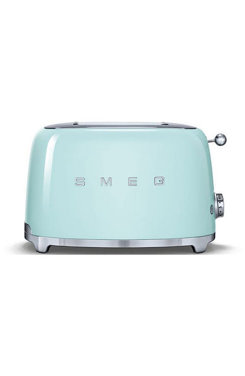 smeg 50s Retro Style Two-Slice Toaster in Pastel Green at Nordstrom