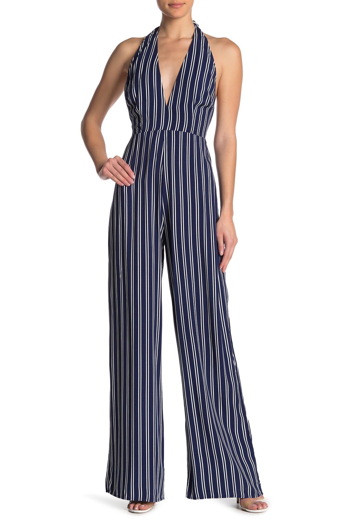 nordstrom striped jumpsuit