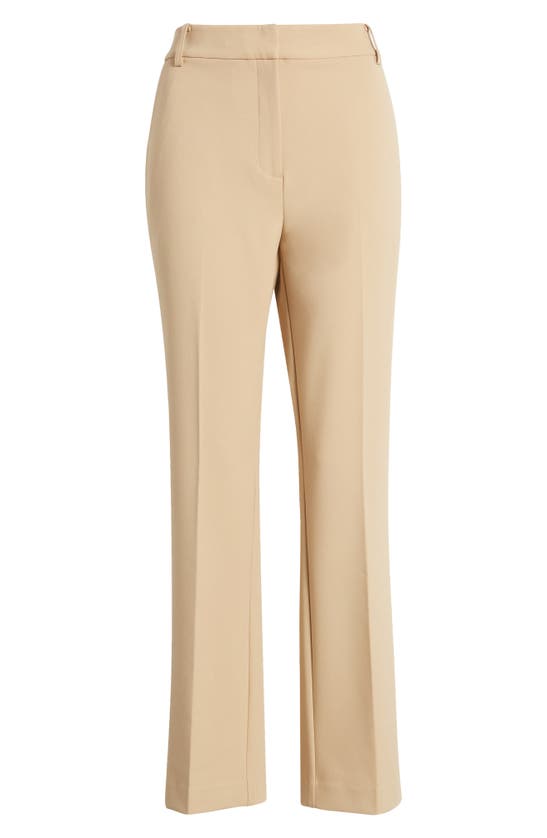Nordstrom Bootcut Trousers In Tan Travertine