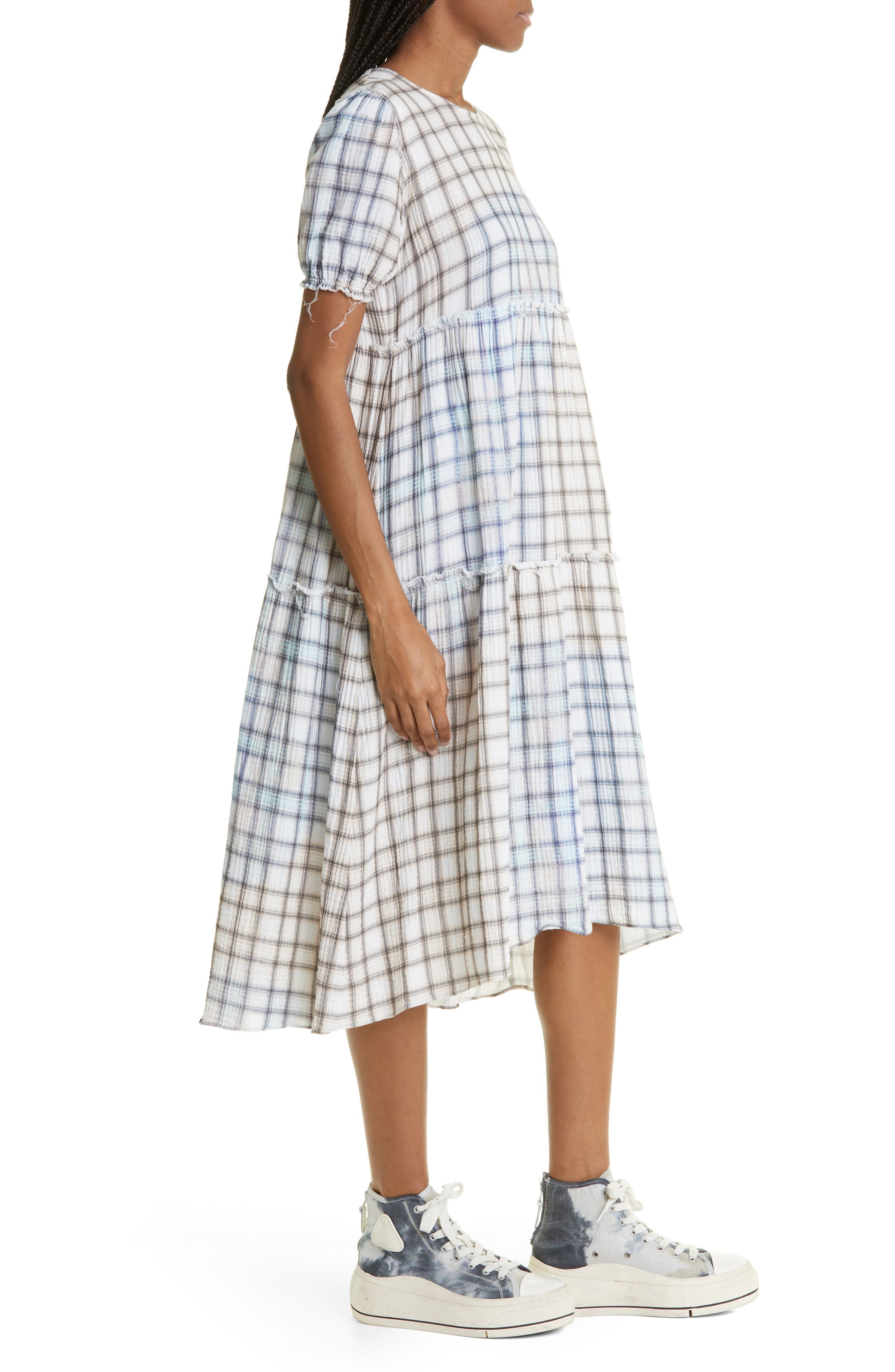 sleeveless shirt midi dress CHELSEA SLEEVELESS TIE-FRONT MIDI SHIRT DRESS