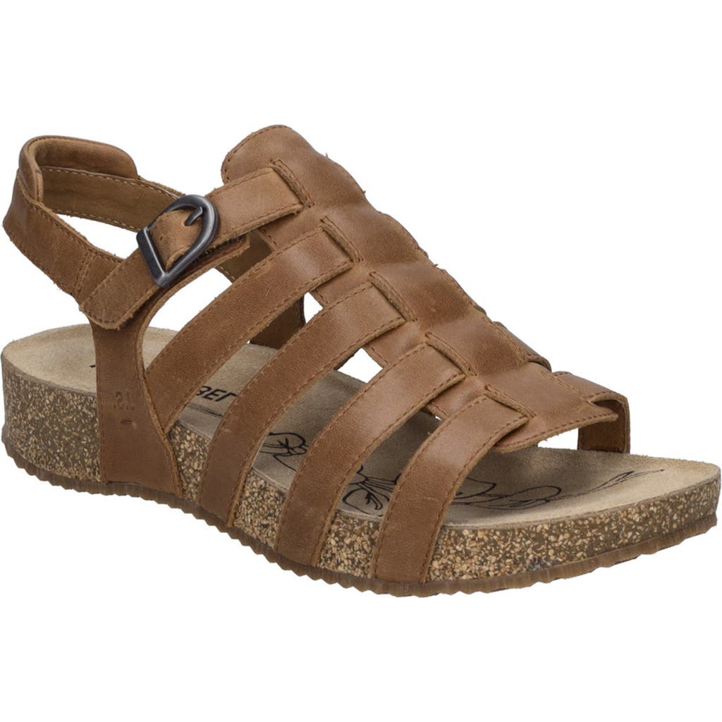 Josef Seibel Tonga Fisherman Sandal In Camel