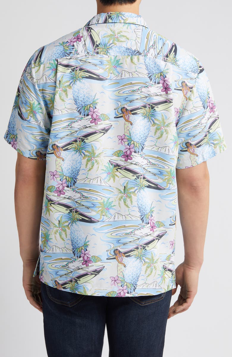 Tommy Bahama Coconut Point Piña Oasis IslandZone® Camp Shirt | Nordstrom