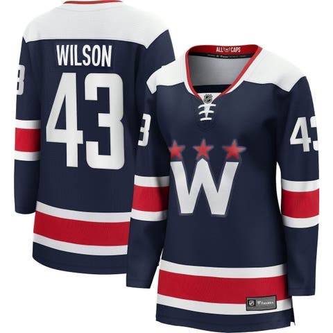 Women's Fanatics Branded Tom Wilson Navy Washington Capitals Alternate ...