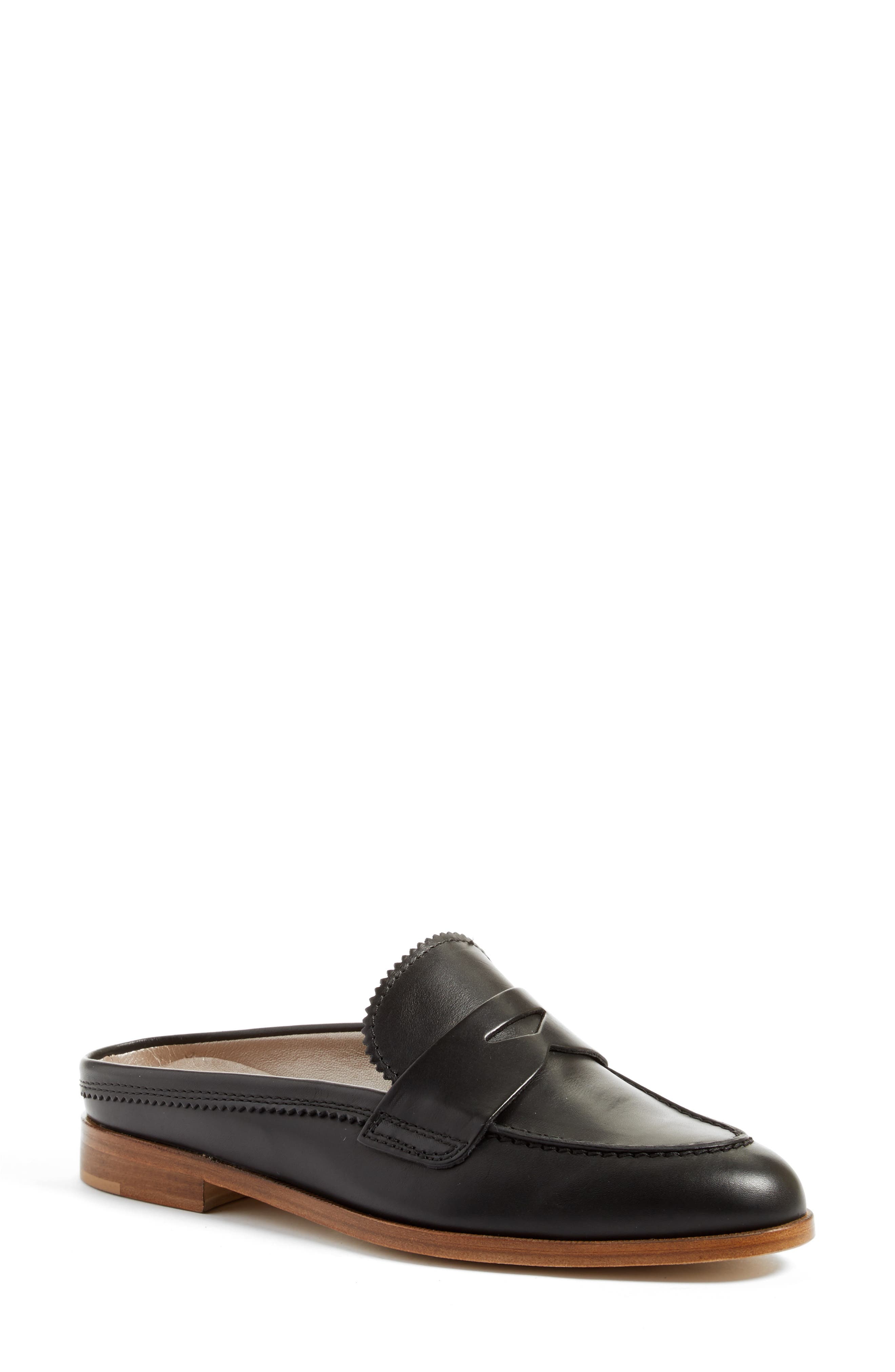 penny loafer mules