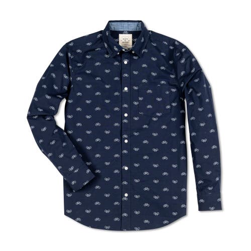 HOPE & HENRY ORGANIC STRETCH POPLIN SHIRT 