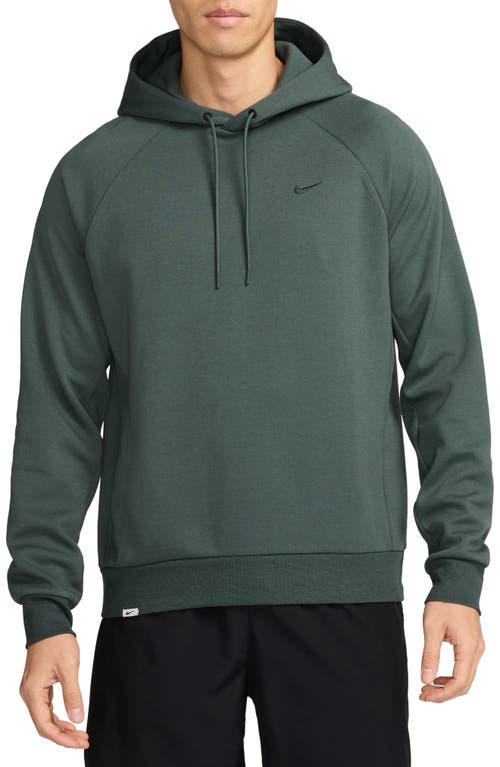 Shop Nike Primary Dri-fit Hoodie In Vintage Green/vintage Green