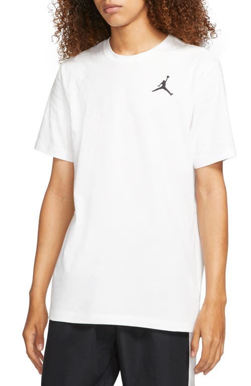 Jordan Jumpman Embroidered T-shirt In White