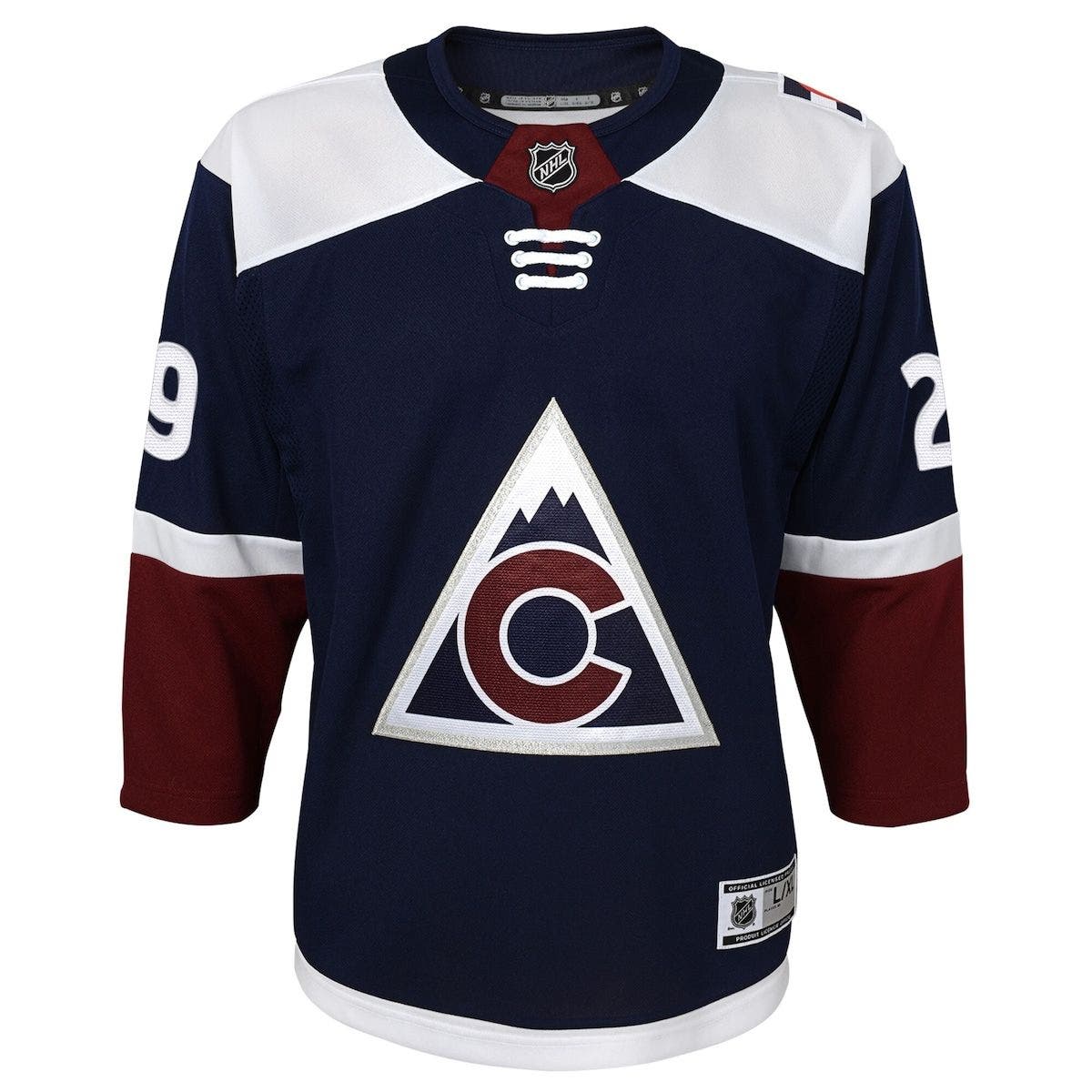 Outerstuff Youth Nathan MacKinnon Navy Colorado Avalanche Alternate