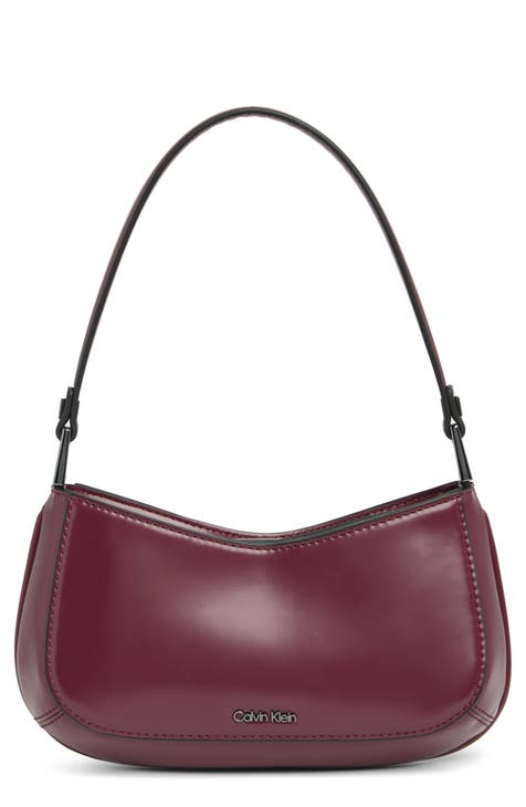 Women's Burgundy Designer Handbags & Wallets