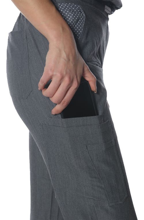 Members Only Valencia Jogger Scrub Pants In Graphite