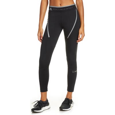 Adidas By Stella Mccartney Run Long Zip Cuff Tights