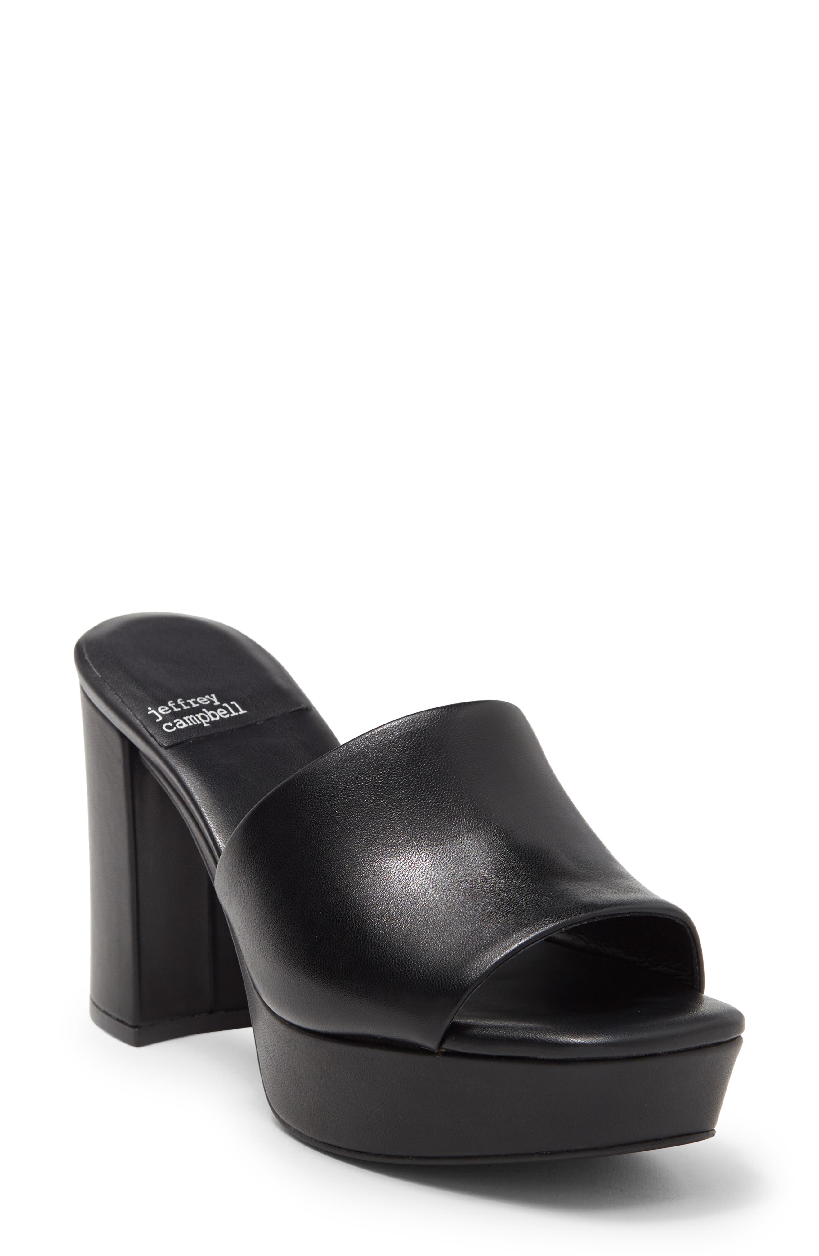 jeffrey campbell platform slide sandals