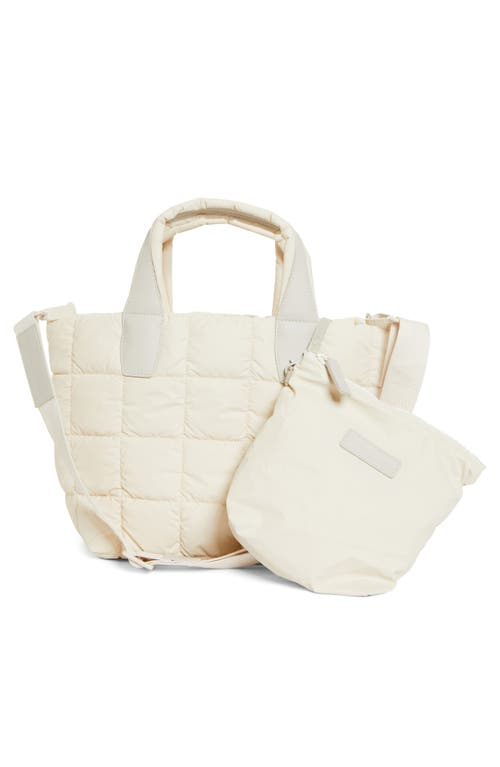 Veecollective Mini Porter Quilted Tote Bag In Birch