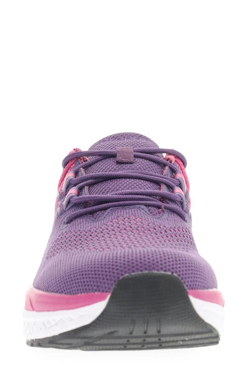 Propét Ultra Sneaker In Dark Pink/purple