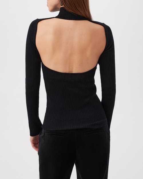 Trina Turk Sade Pullover In Black