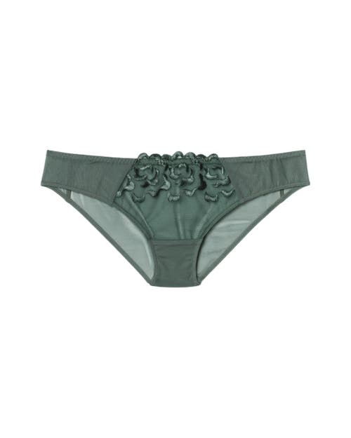 Shop Adore Me Tiana Bikini Panties In Dark Green