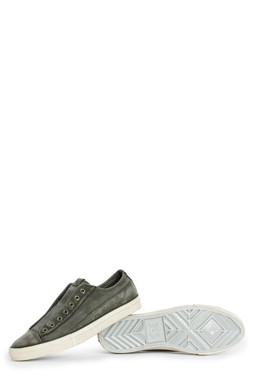 Shop John Varvatos Classic Laceless Low Sneaker In Black