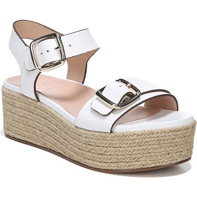 27 Edit Jovana Espadrille Platform Sandal- White