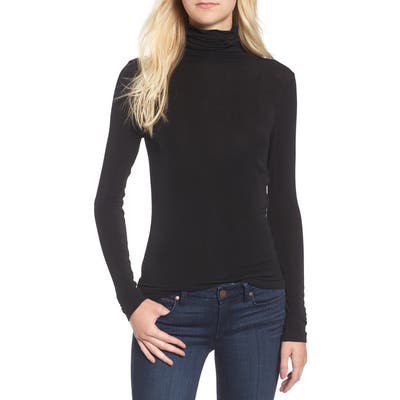 Chelsea28 Layering Turtleneck, Black