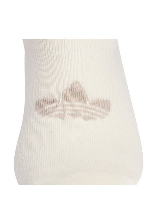 Shop Adidas Originals Adidas Gender Inclusive Assorted 6-pack Superlite No-show Socks In Beige/onix Grey/white