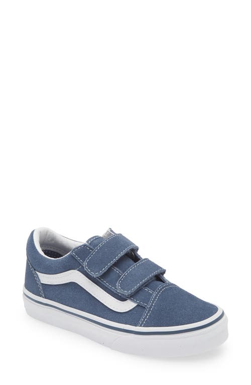 Vans Kids' Old Skool V Sneaker Suede Vintage Indigo at Nordstrom, M