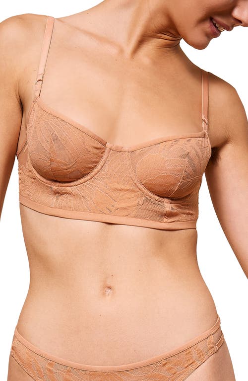 Etam Palme Classique Underwire Bra Sand at Nordstrom,