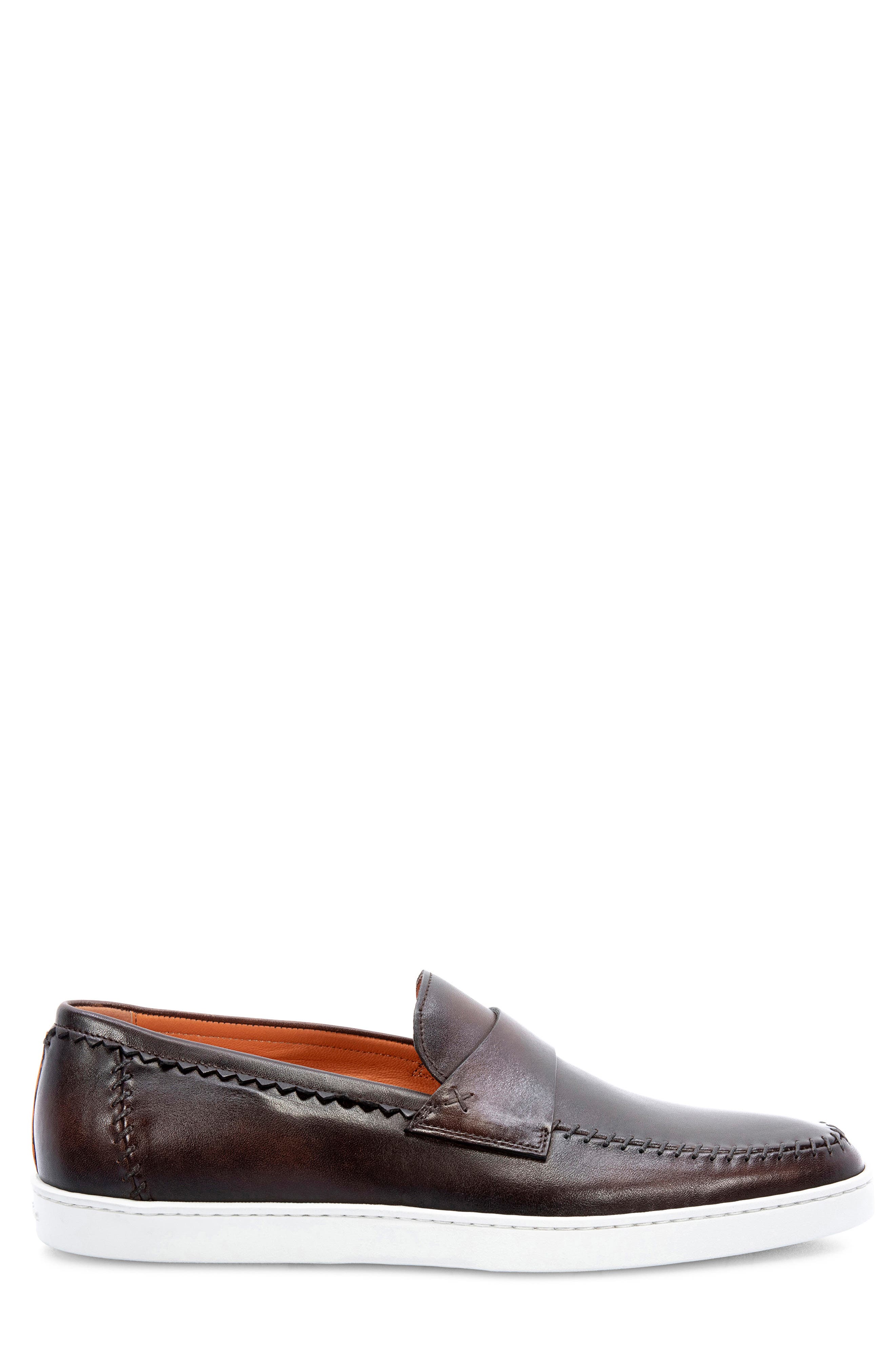 santoni banker loafer